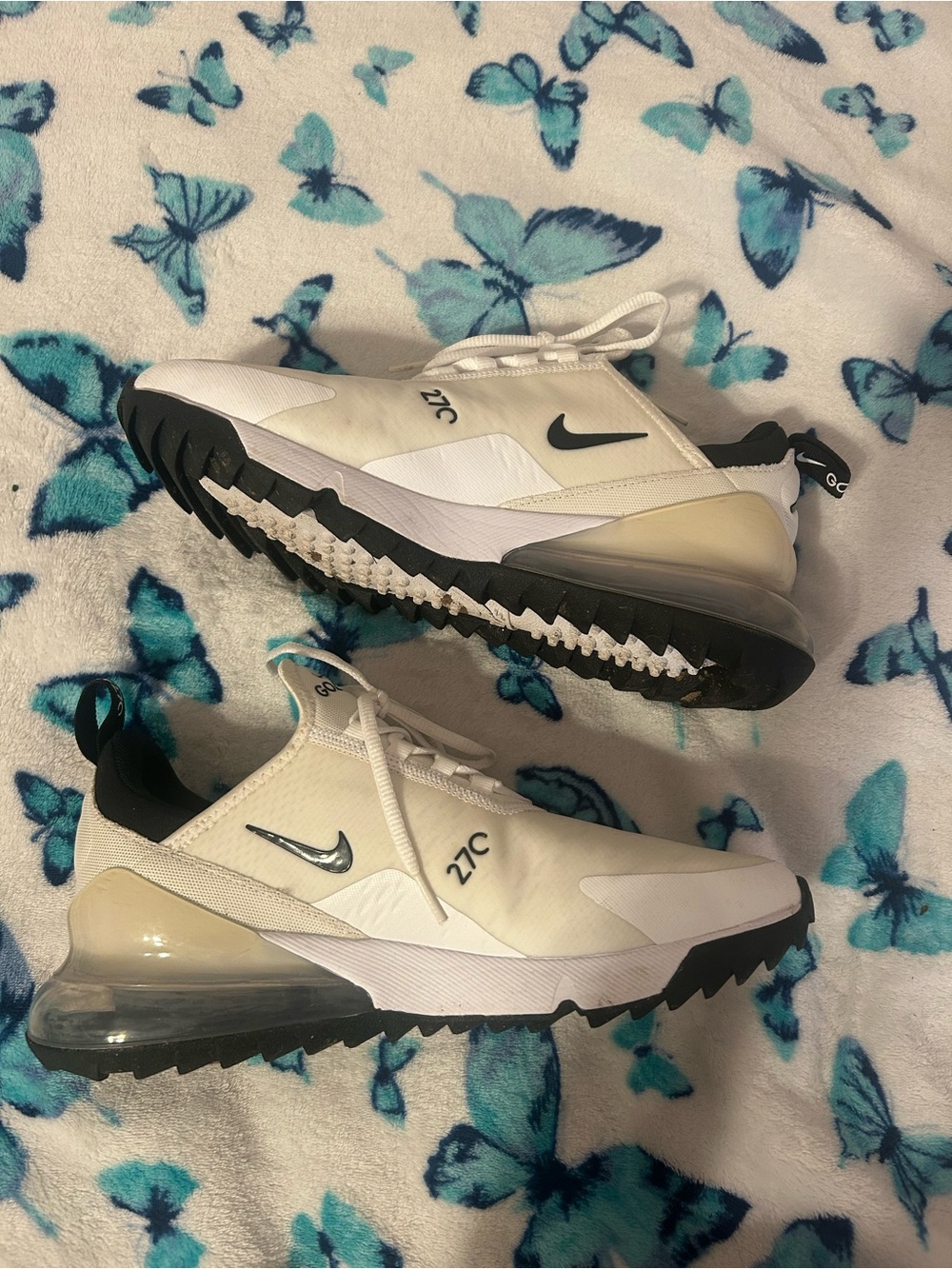 Nike Air Max 270 Women’s Sneakers — White/Black